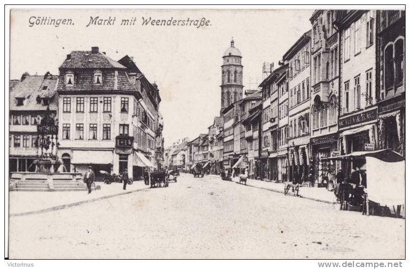 GÖTTINGEN, Markt Mit Weenderstrasse - Goettingen