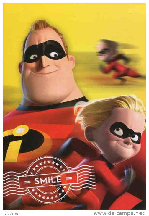 Entier Postal Sur Carte Postale Avec Timbre Et Illust. "The Incredibles" - 2011-...