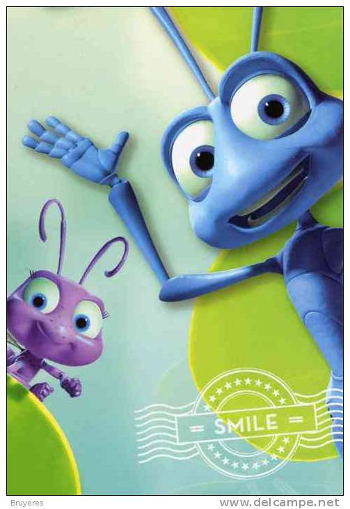 Entier Postal Sur Carte Postale Illustrée "A Bug's Life" - 2011-...