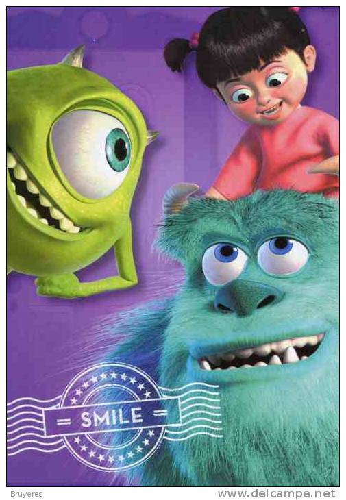 Entier Postal Sur Carte Postale Illustrée "Monsters, Inc." - 2011-...