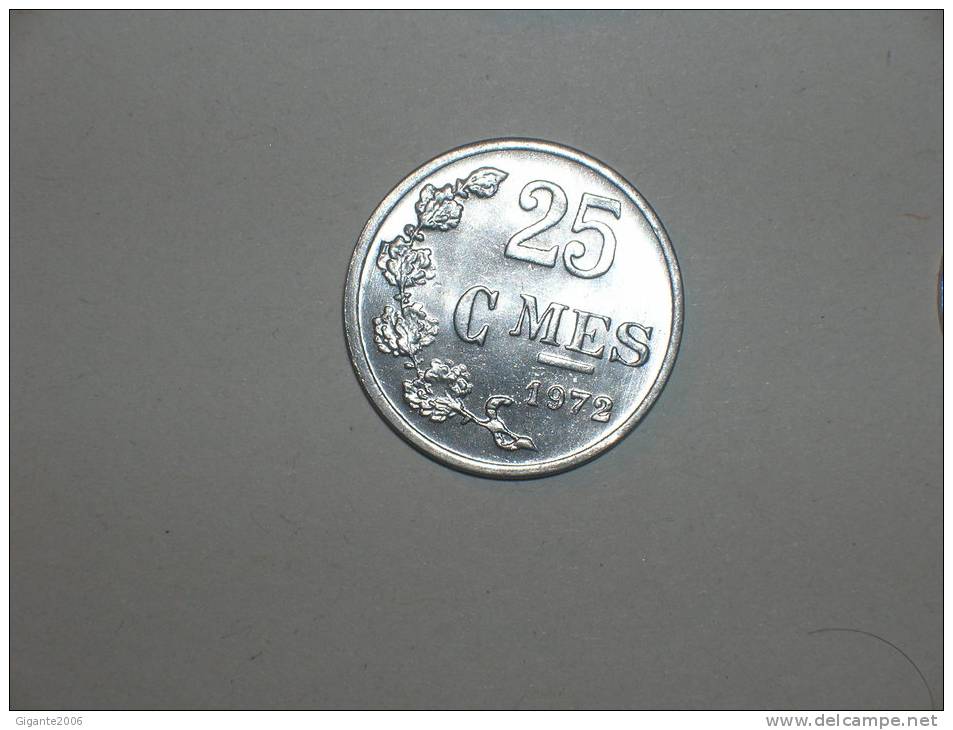 Luxemburgo 25 Céntimos 1972 (4739) - Luxemburgo