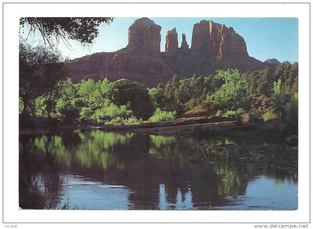 Cp, ETats-Unis, Red Rock Crossing Neat Sedona, Voyagée 1984 (non Oblitérée) - Sedona