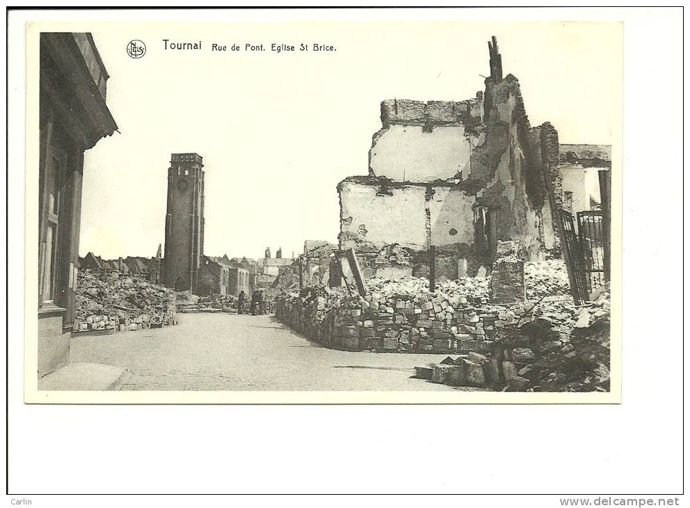 Tournai Rue De Pont Eglise St Brice - Tournai