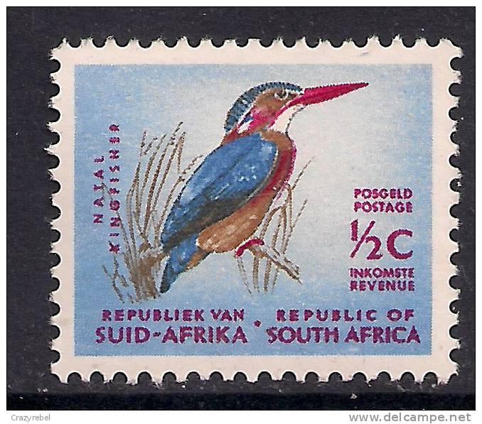 South Africa 1961 - 63 QE2  1/2ct Kingfisher UMM    ( F505 ) - Ongebruikt