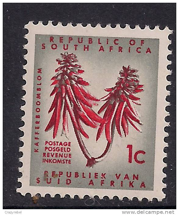 South Africa 1961 - 63 QE2 1ct  Kafferboom Flower Umm ( F508 ) ( X 3) - Neufs