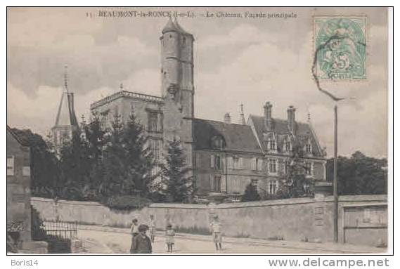 37-7476  -  BEAUMONT  La  R0NCE     -    LE CHATEAU - Beaumont-la-Ronce