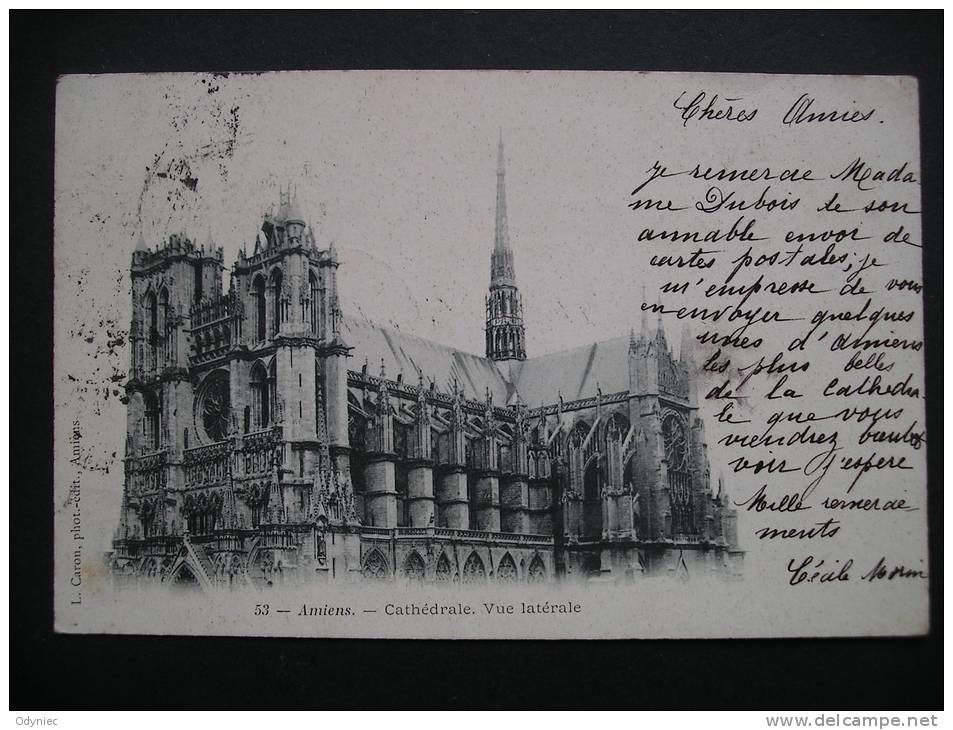 Amiens.-Cathedrale.Vue Laterale 1902 - Picardie