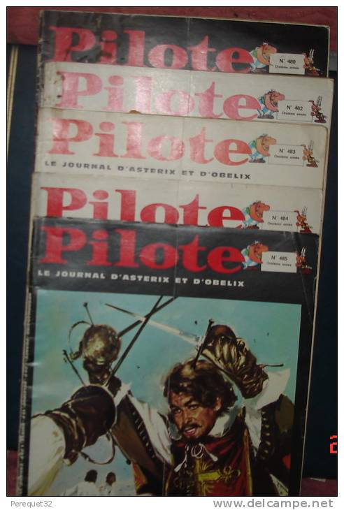 Lot De 5 Pilote.N°460,462,483,484,485 - Pilote