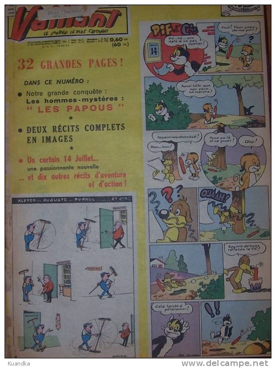 1960 Vaillant Le Journal le plus Captivant No 784-793,Album Relie, Bound Album,  Album Rilegato