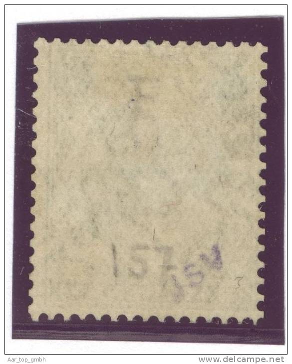 Grossbritanien 1922 1/2 Penny Grün WZ13 Mi#127x Yv157 *Falz - Neufs