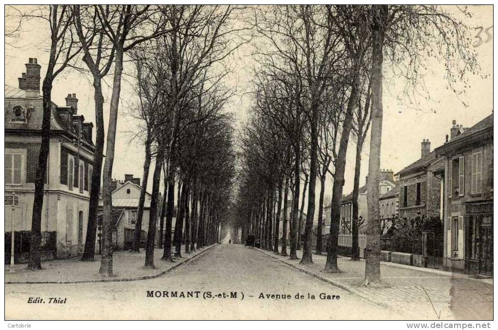77 - MORMANT - Avenue De La Gare - Mormant
