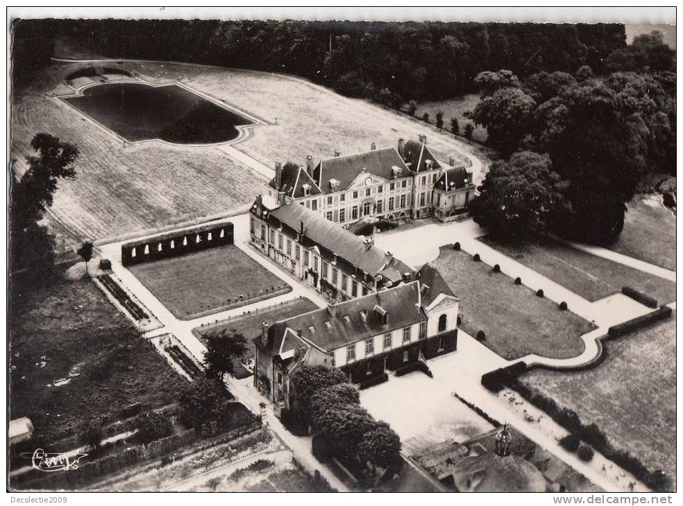 BR20214 Guermantes Vue Aerienne Du Chateau    2  Scans - Bagneaux Sur Loing