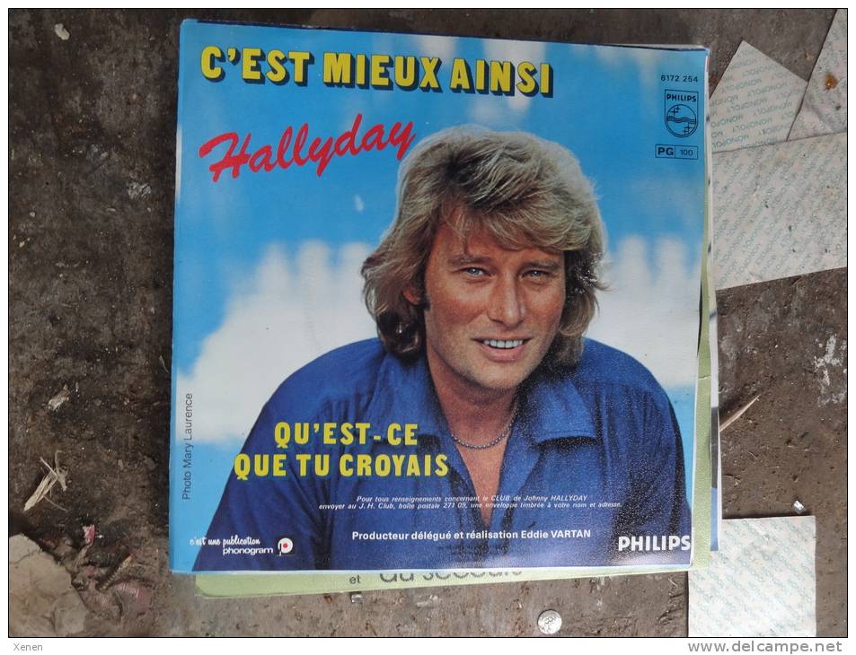 Johnny Hallyday "qu'est-ce Que Tu Croyais" - Rock