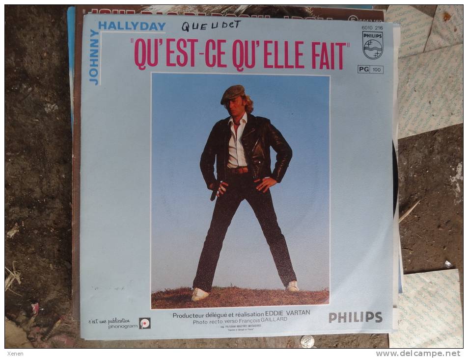 Johnny Hallyday "qu'est-ce Qu'elle Fait" - Rock