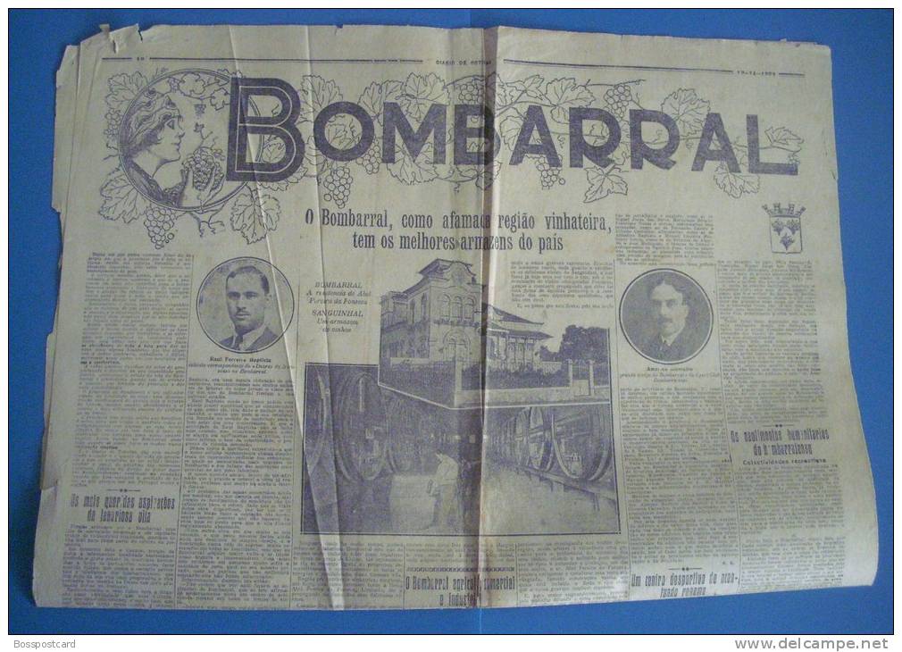 Bombarral - Página Nº 10 Do Jornal "Diário De Notícias" De 19 De Novembro De 1927 Dedicada Ao Bombarral - Revues & Journaux