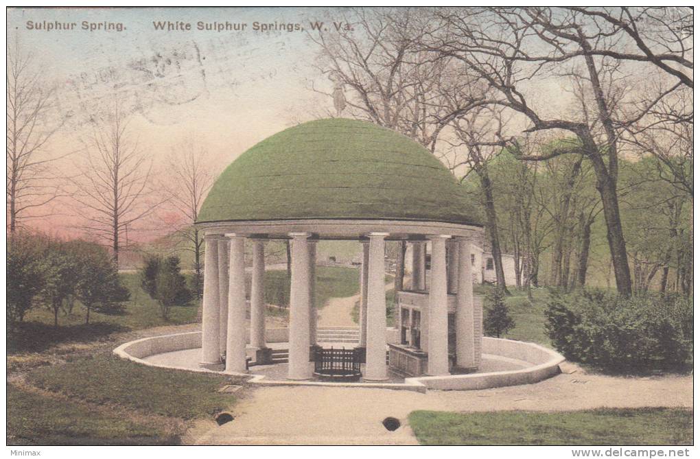 Sulphur Spring - White Sulphur Sring, W. Va, 1922 - Otros & Sin Clasificación