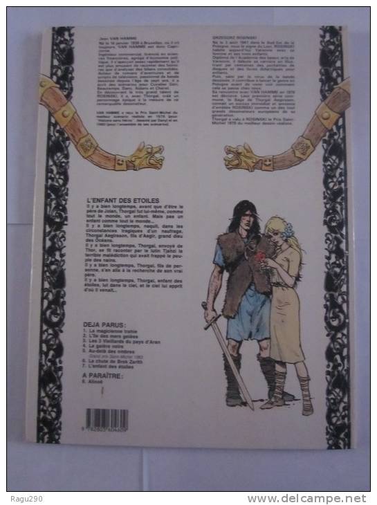 BD -  THORGAL N° 7 L'ENFANT DES ETOILES En édition Originale - Thorgal