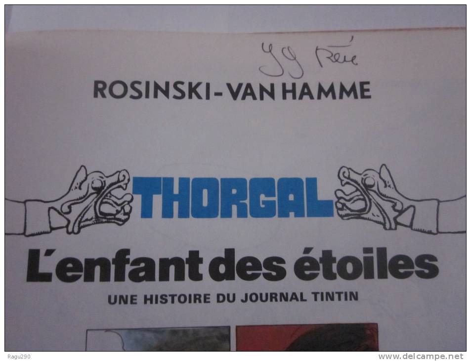 BD -  THORGAL N° 7 L'ENFANT DES ETOILES En édition Originale - Thorgal