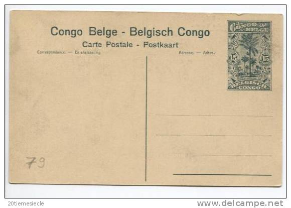 Belgisch Congo Belge CP Vue 100 Entier 15c Mint  AP271 - Entiers Postaux