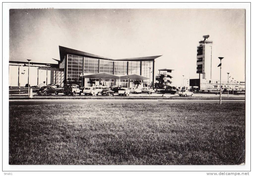 TRANSPORT AERODROMES BEOGRAD SERBIA YUGOSLAVIA BIG POSTCARD 1982. - Aerodromes