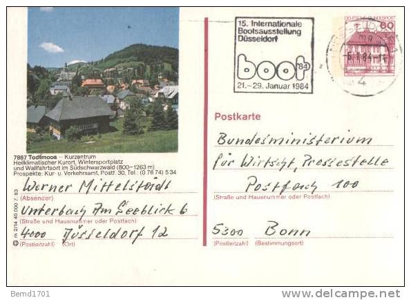 Germany - Bildpostkarte Gestempelt / Card Used (r916) - Cartoline Illustrate - Usati