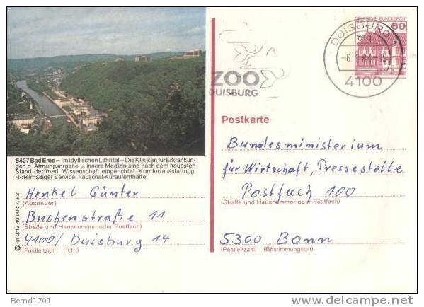 Germany - Bildpostkarte Gestempelt / Card Used (r920) - Bildpostkarten - Gebraucht