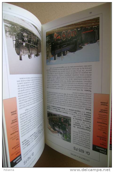 PFB/17 Pocaterra TRENI Guide Compact De Agostini 2003/LOCOMOTIVE VAPORE ELETTRICHE - Unclassified