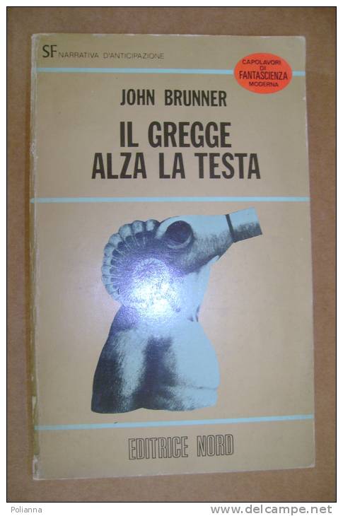 PFB/27 John Brunner IL GREGGE ALZA LA TESTA Editrice Nord 1975/FANTASCIENZA - Sci-Fi & Fantasy