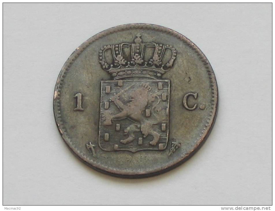 1 Cent 1877 - Hollande - Netherlands. - 1849-1890 : Willem III