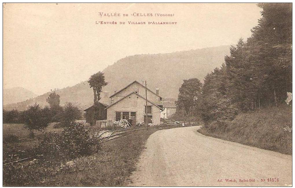 ALLARMONT L'entree Du Village - Gerardmer