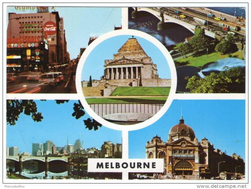 AUSTRALIA-MELBOURNE VIEWS / THEMATIC STAMP-BIRD - Melbourne