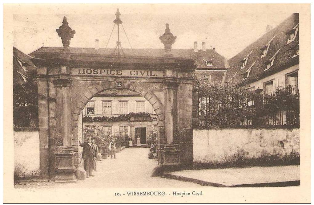 WISSEMBOURG Hospice Civil - Wissembourg