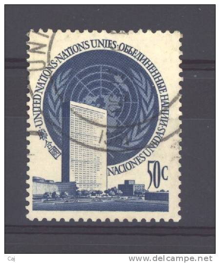 NU-ONU -  New York  -  1951  :  Yv  10  (o) - Oblitérés