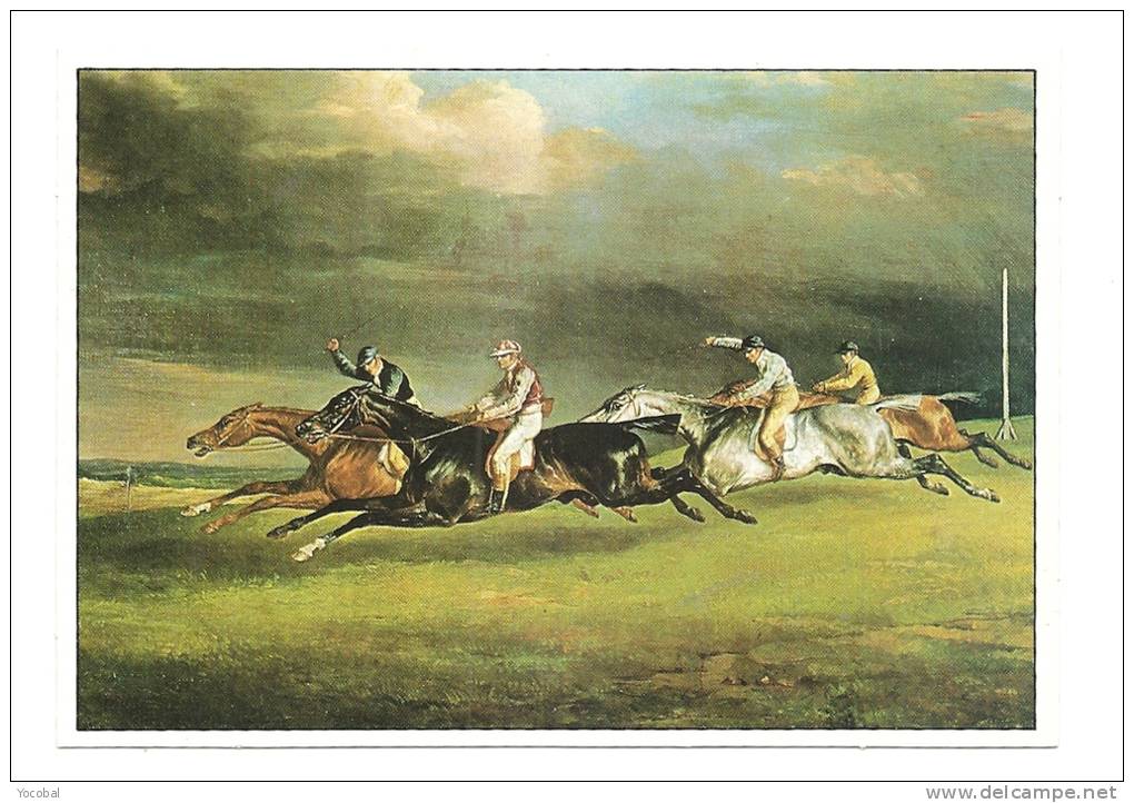 Photo, Peintures Et Tableaux, Théodore Géricault - Le Derby D'Epsom - Autres & Non Classés