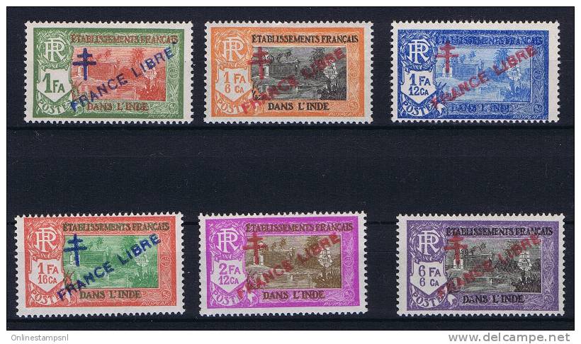 Inde: Yv. 161-166, MNH/**,  Maury CV € 42 - Unused Stamps