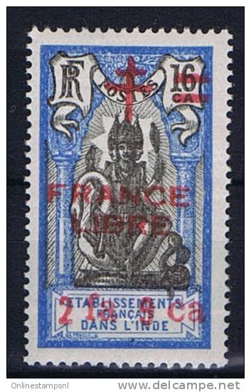 Inde: Yv. 189 , MNH/**, Maury Cat Value € 150, Signée, - Ungebraucht