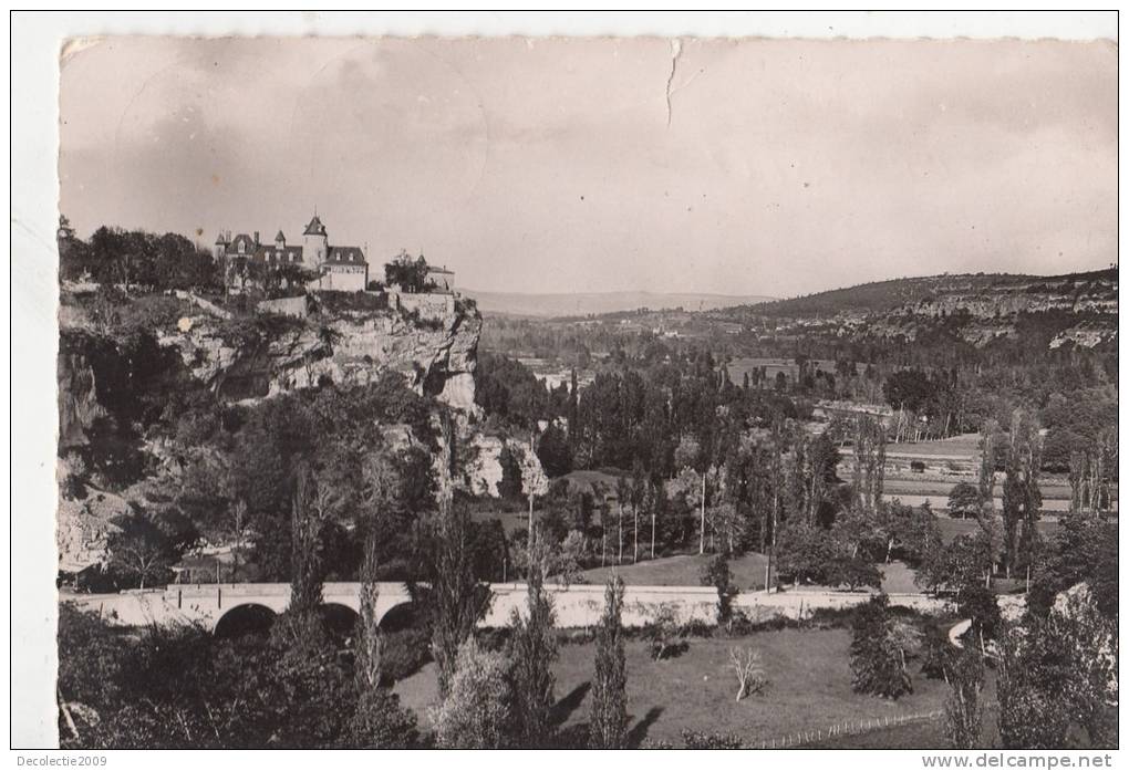 BR20661 Chateau De Belcastel Et Vallee De La Dordogne Pres Les Grottes De Lacave   2  Scans - Lacave