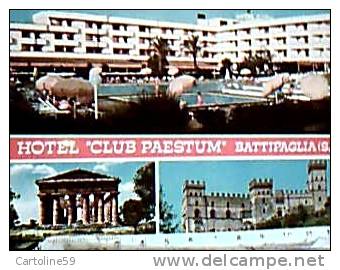 HOTEL CLUB PAESTUM  BATTIPAGLIA VEDUTE VB1986 EC10509 - Battipaglia