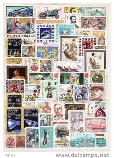 4458 - Lot Timbres Neufs Et Obliteres Hongrie - Collections (sans Albums)