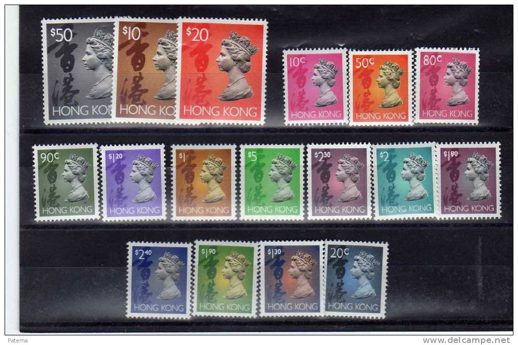 F- 43  Lote  Hong Kong ** - Unused Stamps