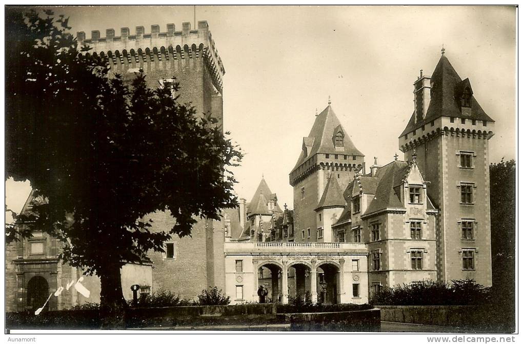 Francia--Pau--Carta Foto--Le Chateau D'Henri IV--Façade Est-13,8 X 9--- - Pau