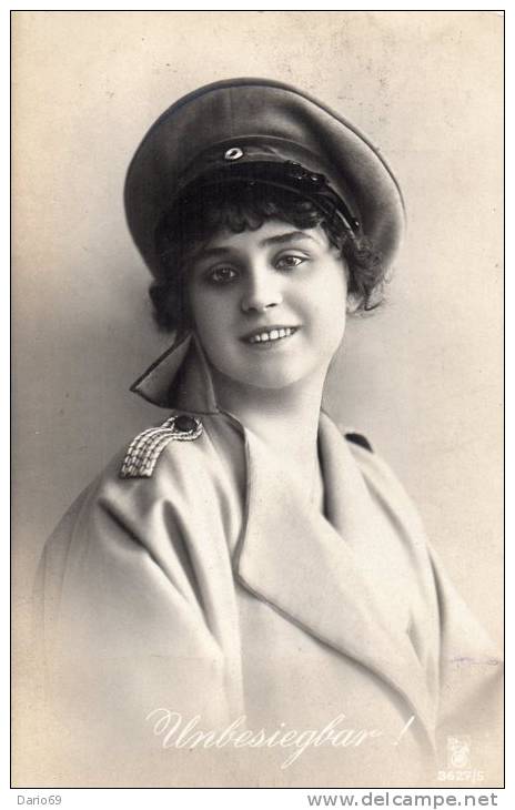 1915 CARTOLINA CON ANNULLO GRUNBERG GERMANIA - Gruenberg