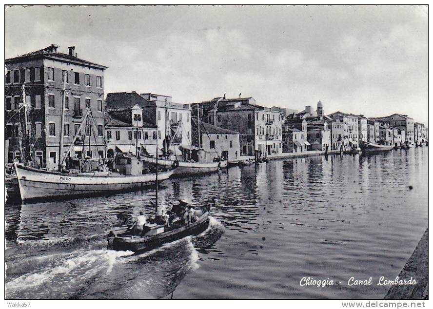 E265 - Chioggia - Canal Lombardo - Venezia -  F.g. Non Viaggiata - Chioggia