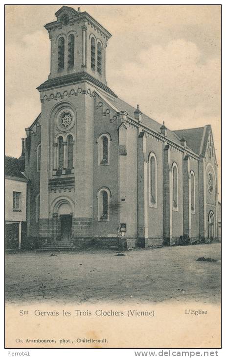 SAINT GERVAIS LES TROIS CLOCHERS - L'Église - Saint Gervais Les Trois Clochers