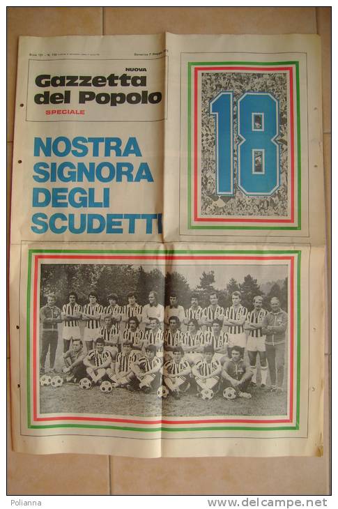 PBL/42 Spec.NUOVA GAZZETTA Del POPOLO 1978-JUVENTUS Scudetto/vignetta Umoristica Di LeoAlessio Cimpellin - Deportes