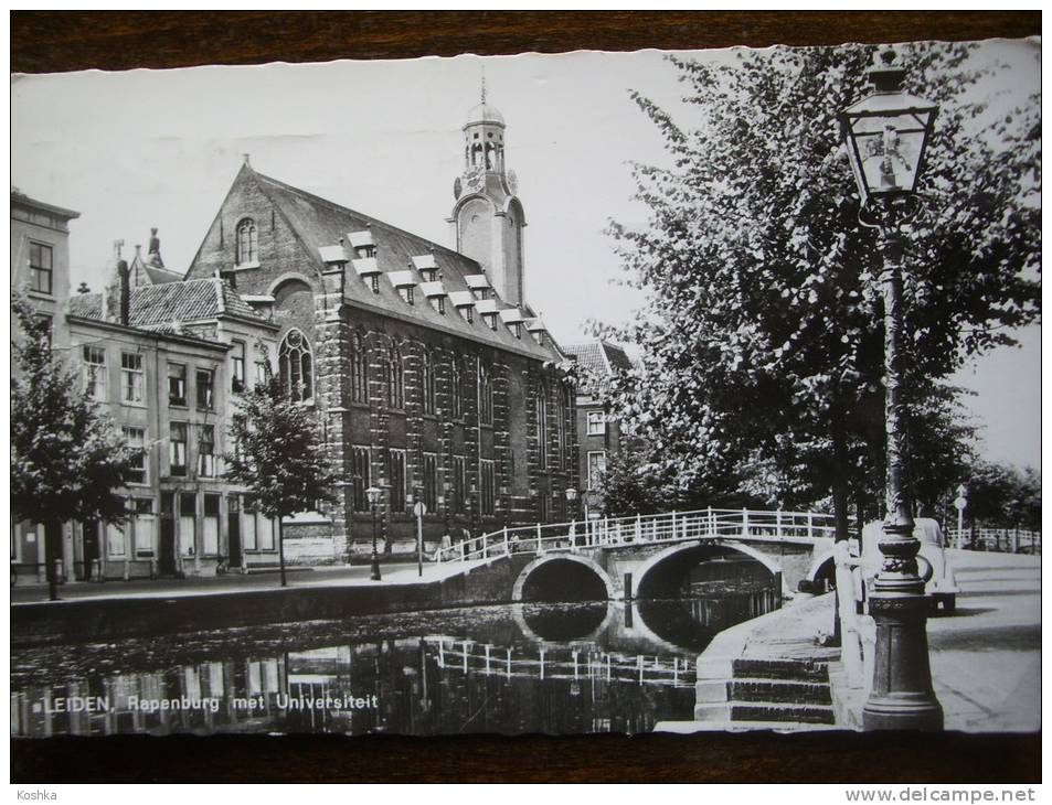 LEIDEN - Verzonden In ??? -  Rapenburg Met Universiteit - Spanjersberg - 467 - Lot VO 6 - Leiden