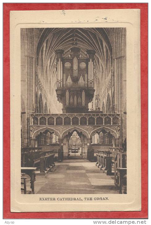 Angleterre - EXETER - Cathedral - Organ - Orgues - Orgel - Exeter