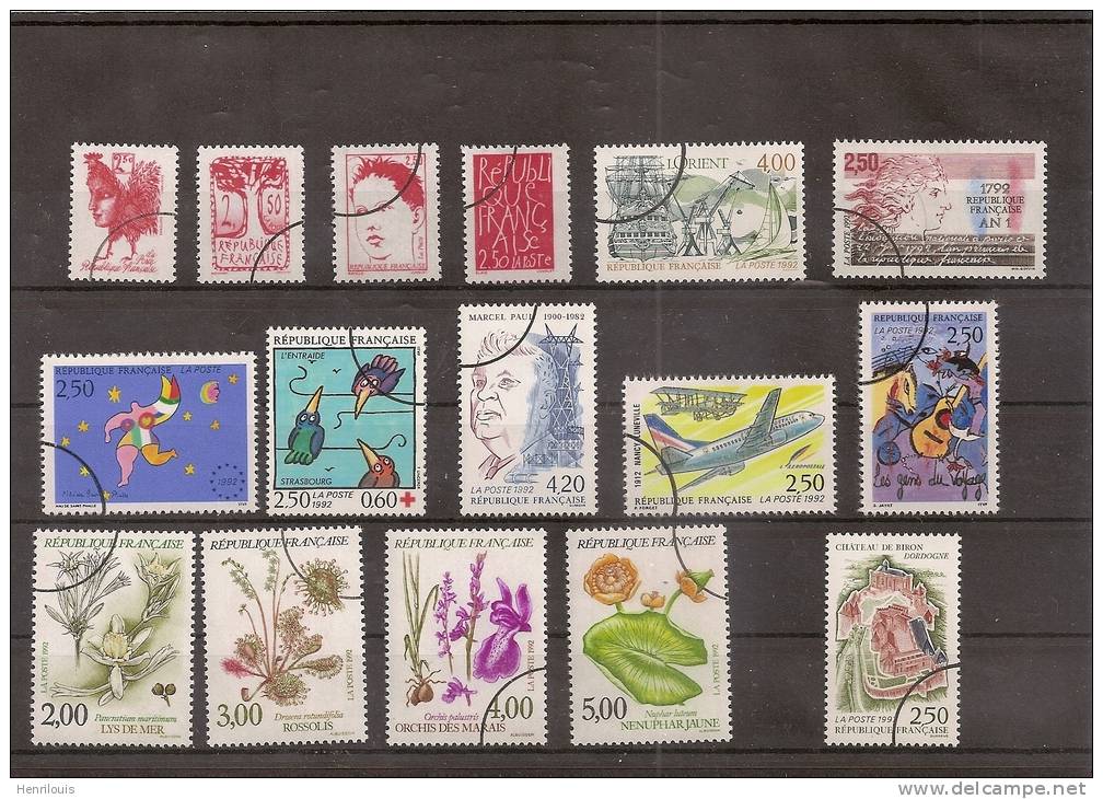 FRANCE Lot De Timbres Oblitérés   Voir Descriptif   (ref 371 ) - Lots & Kiloware (mixtures) - Max. 999 Stamps