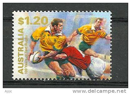 AUSTRALIE.  Centenaire Du Test Rugby . Un T-p Neuf ** - Rugby