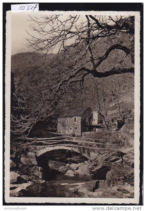 Intragna : Ponte Della Valle - Ca 1937 ; Form. 10 / 15 (10´517) - Intragna